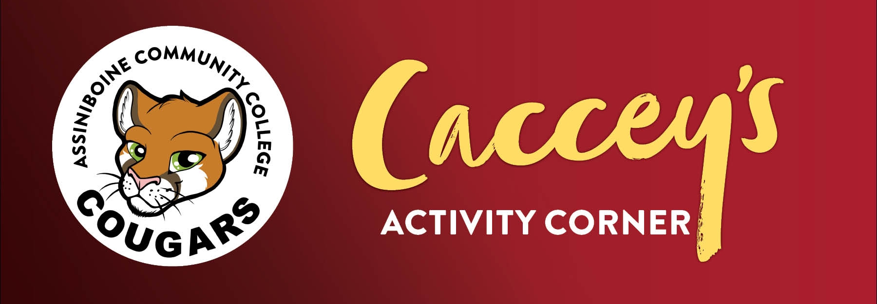 Caccey's Activity Corner banner.