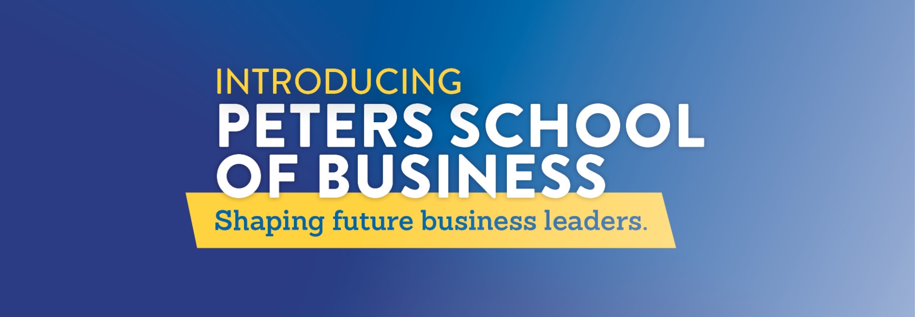 Peters School of Business