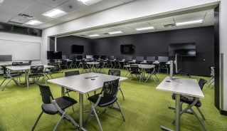 Classroom at the Centre for Creative Media