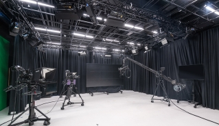 TV studio at the Centre for Creative Media