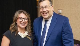 Amanda Hamm and Robert Eslinger.