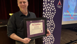 Lance Maxwell - Excellence in Education Award winner - Parkland 2026