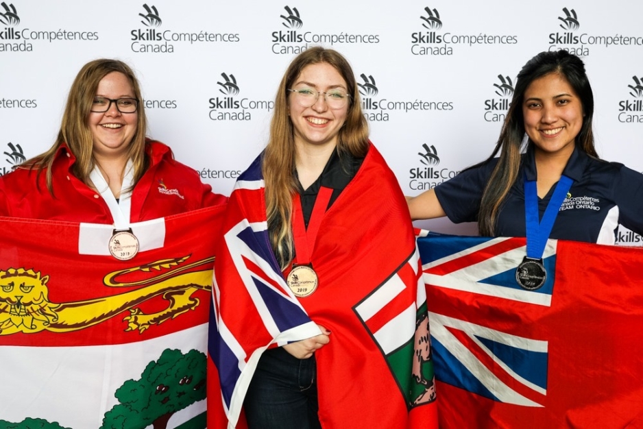 Assiniboine students win medals at Skills Canada
