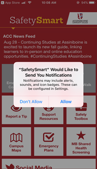 Enable push notifications Enable push notifications