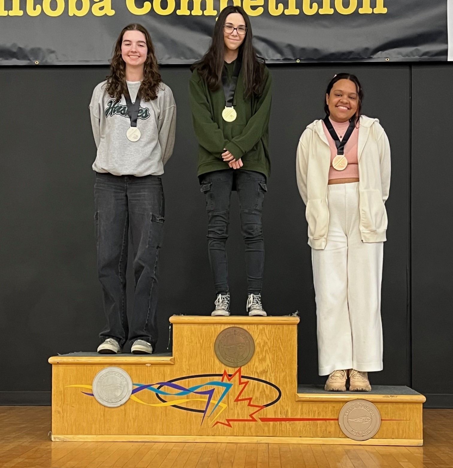 Ryanne Gareau gold medal