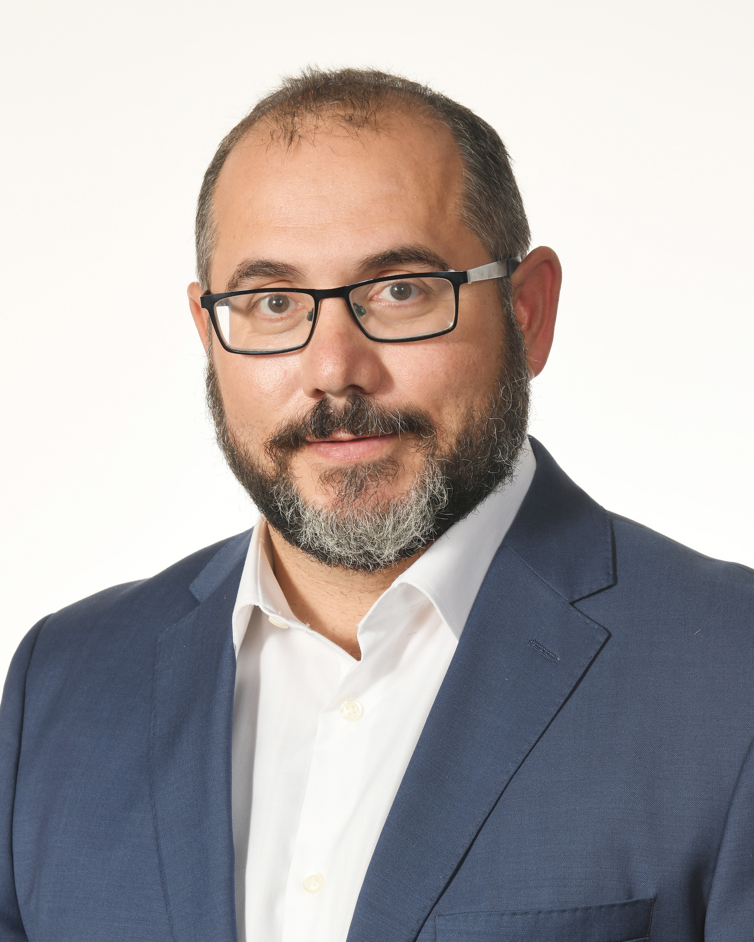 Wade Barnes professional portrait photo on a white background.