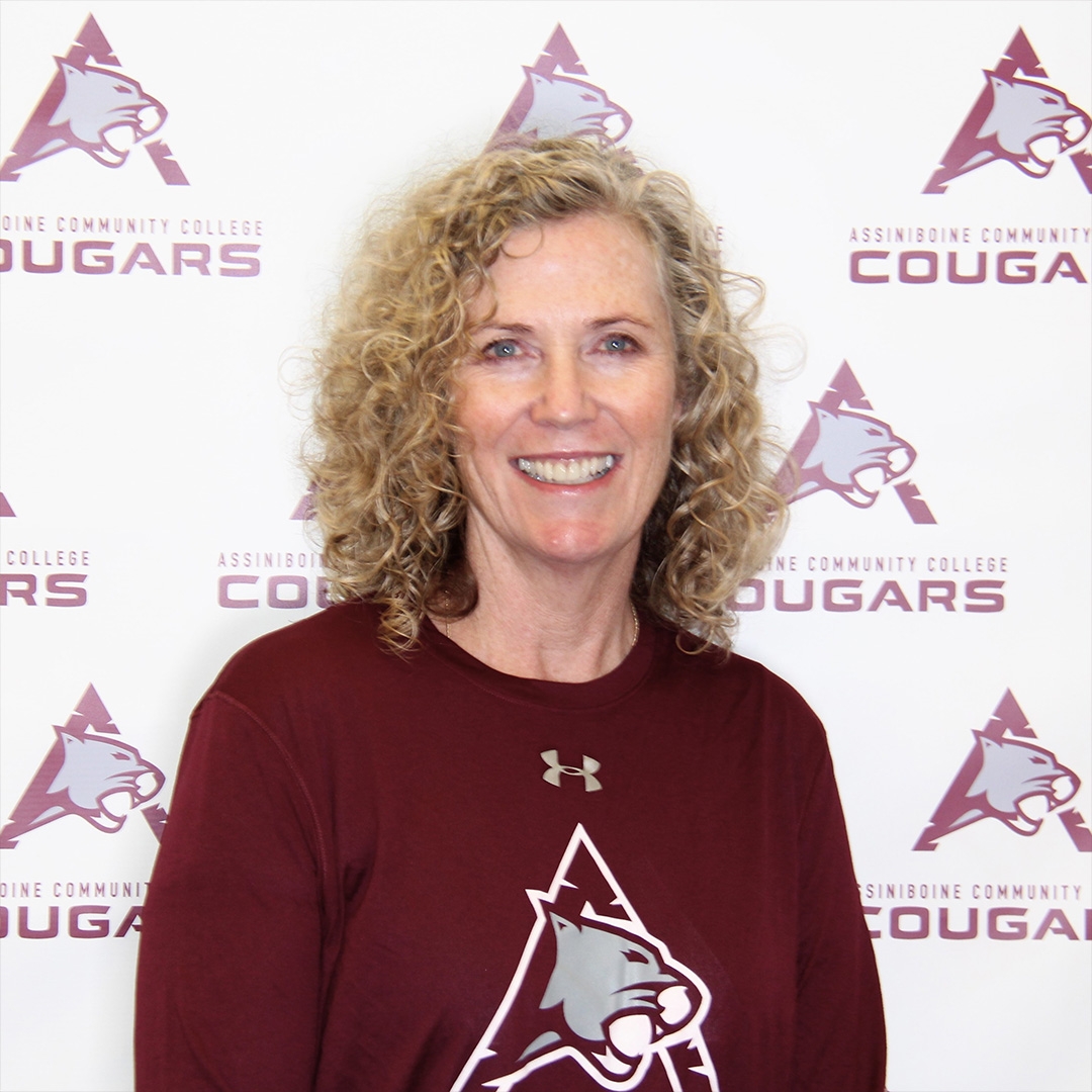 Maureen Bonar - men's curling coach