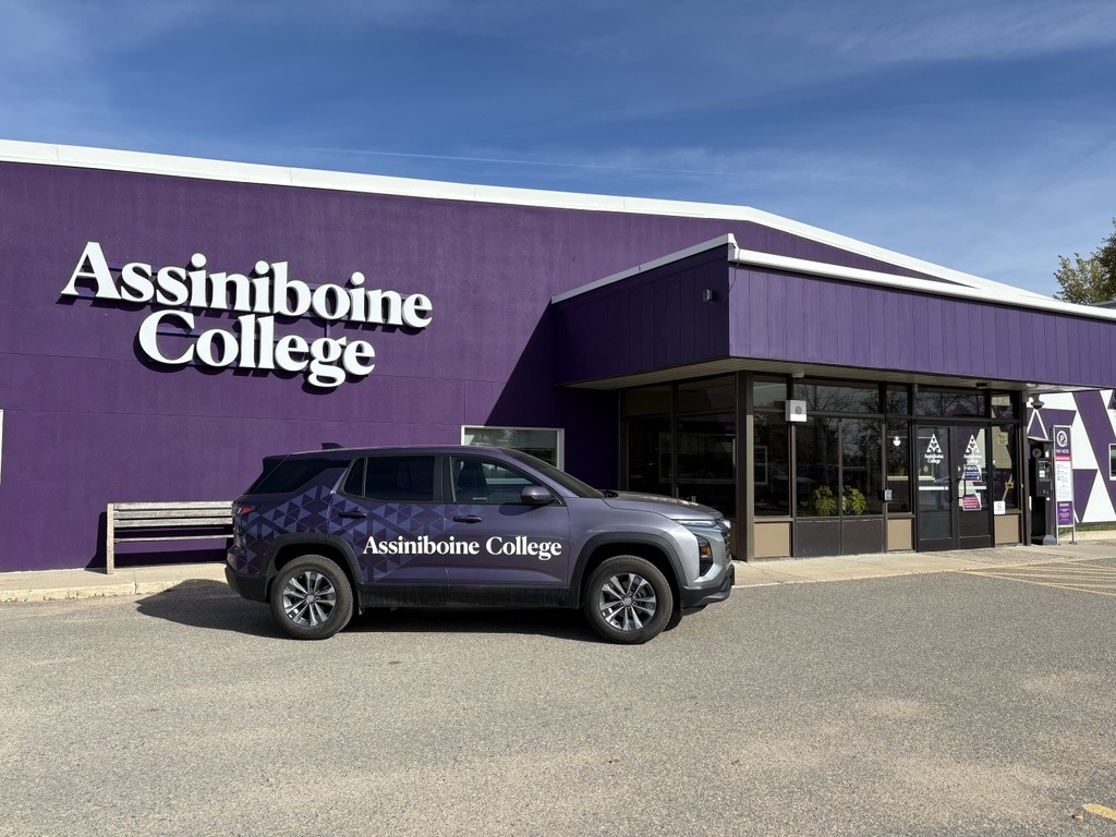 Vehicle Parked in Front of Parkland Campus