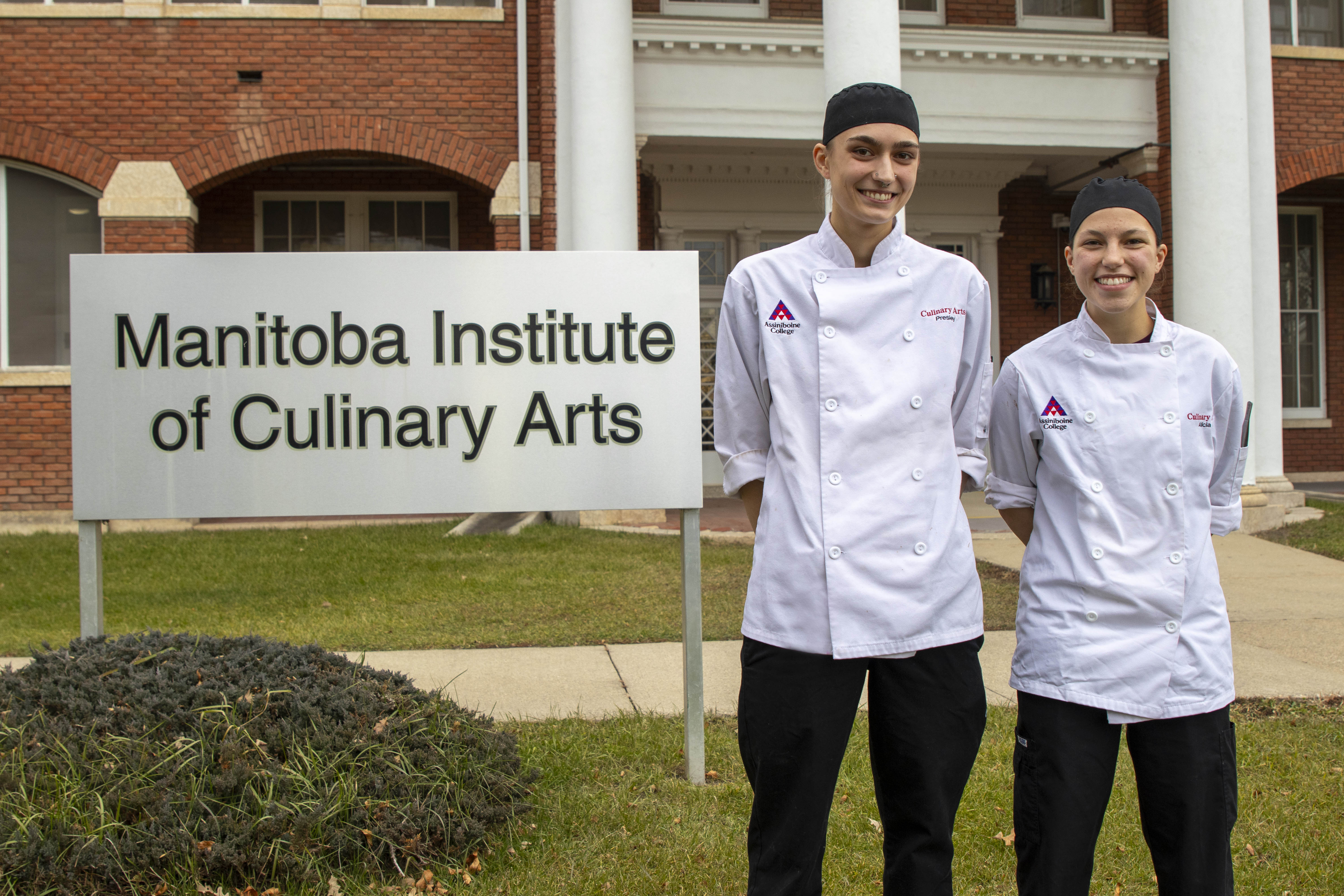 Alicia DeCosse and Presley Kuharski - Manitoba Institute of Culinary Arts 2