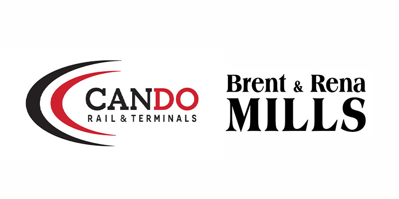 Cando and Brent and Rena Mills logos