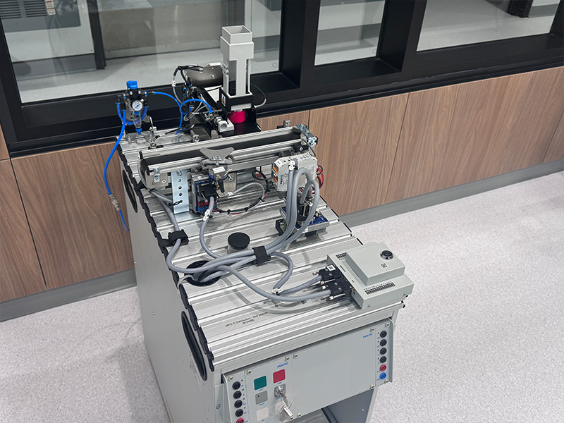 Modular Production System close-up photo.