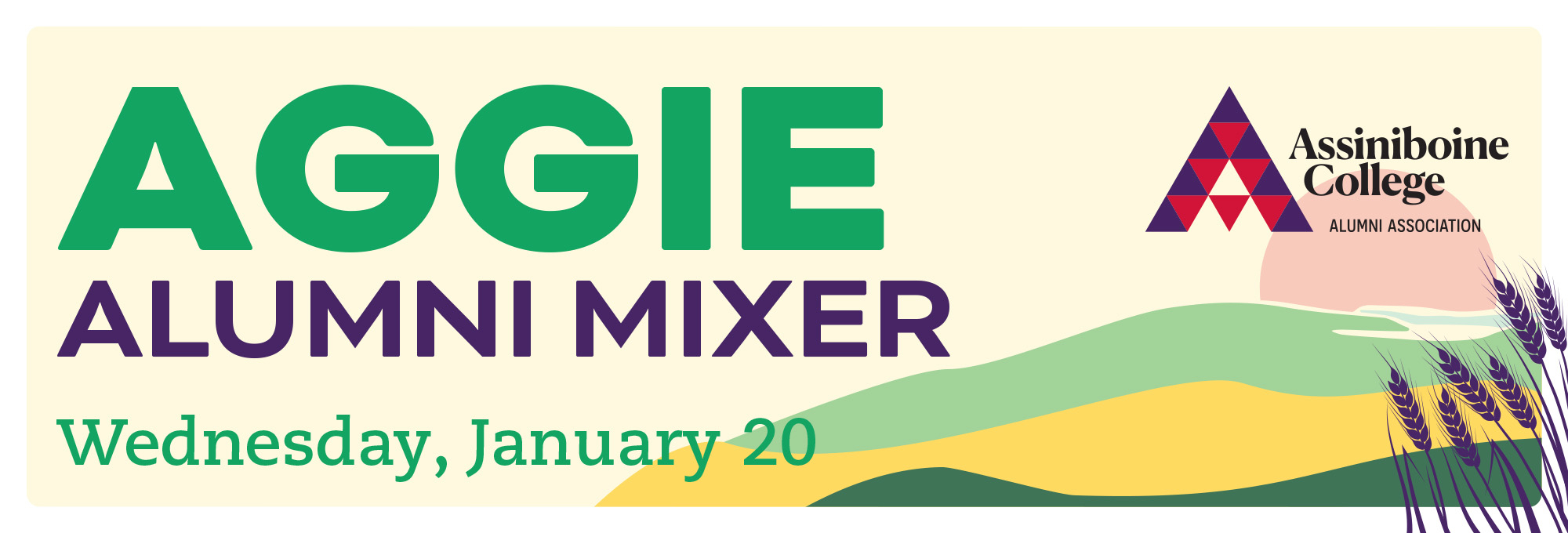 Aggie Alumni Mixer, Wednesday, January 20, 2027