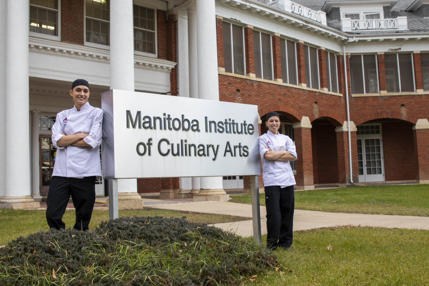 Alicia DeCosse and Presley Kuharski - Manitoba Institute of Culinary Arts