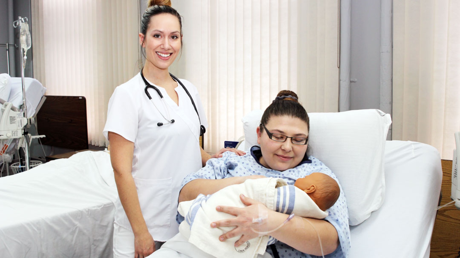 Assiniboine Practical Nursing students learn important skills in a hand-ons learning environment