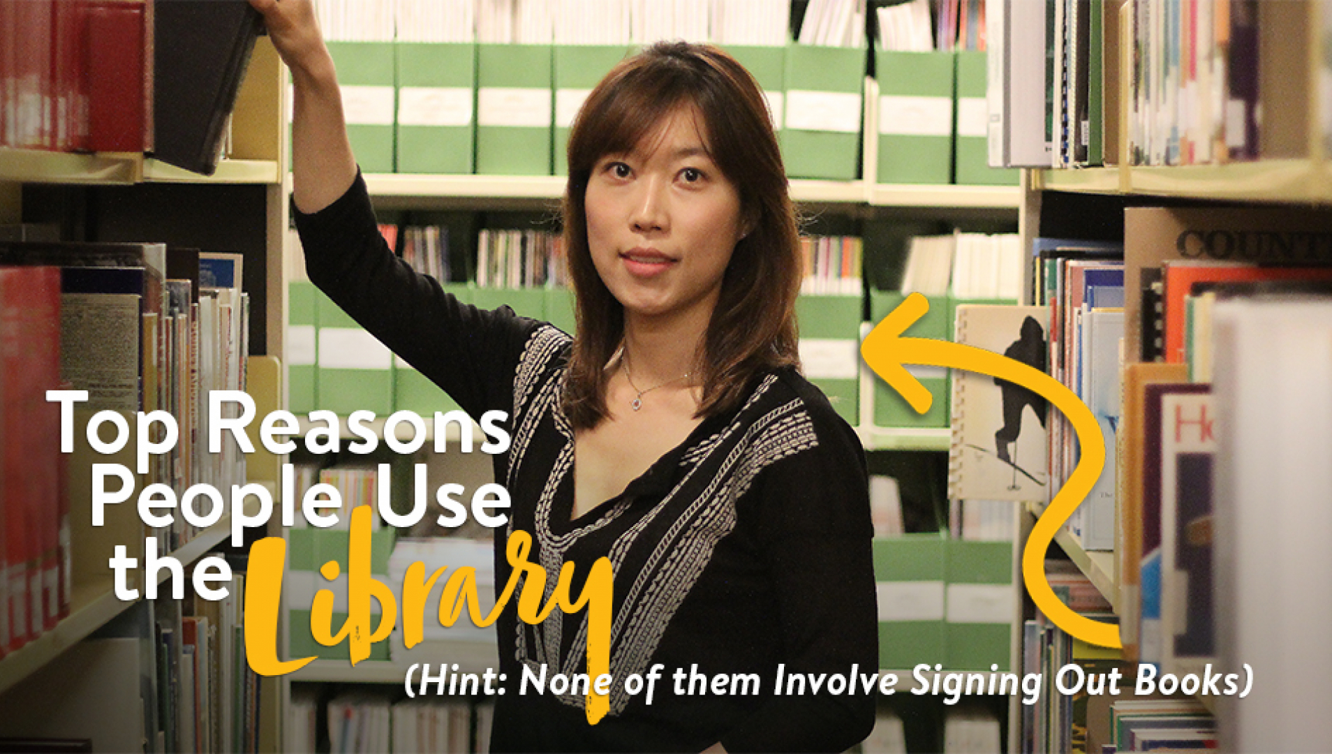 Top Reasons People Use the Library