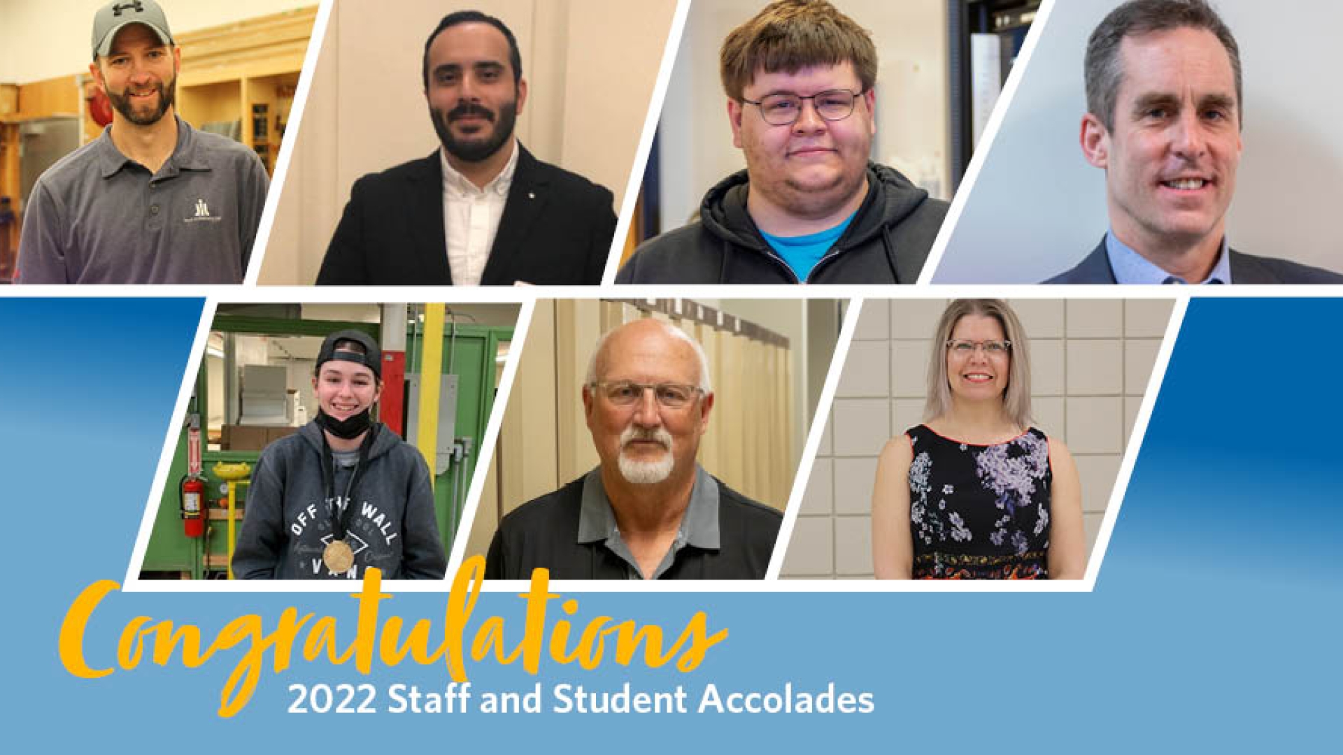 2022 Staff and Student Award Winners