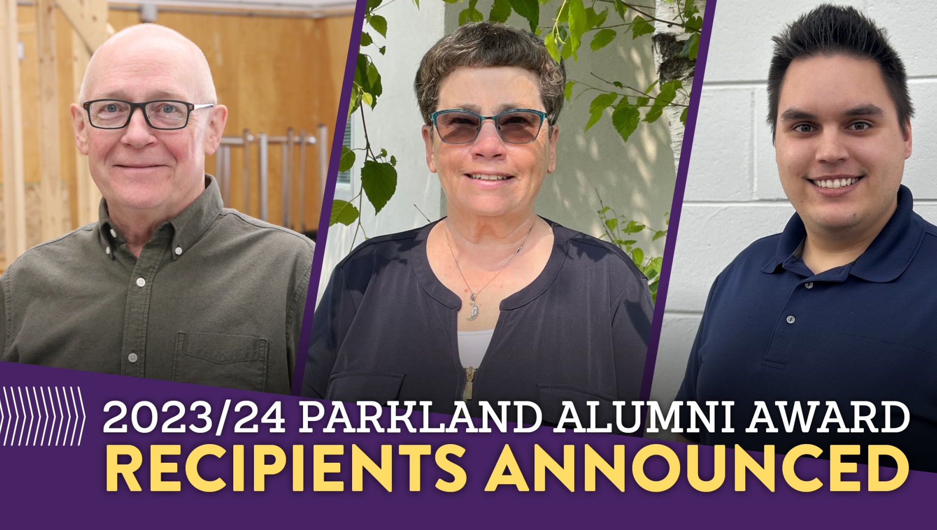Parkland Alumni Award Recipients 2023