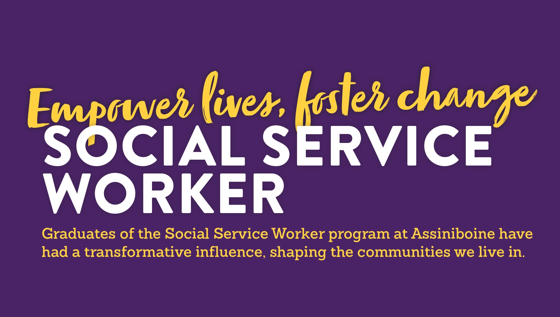 Social Service Worker - Empower lives, foster change.