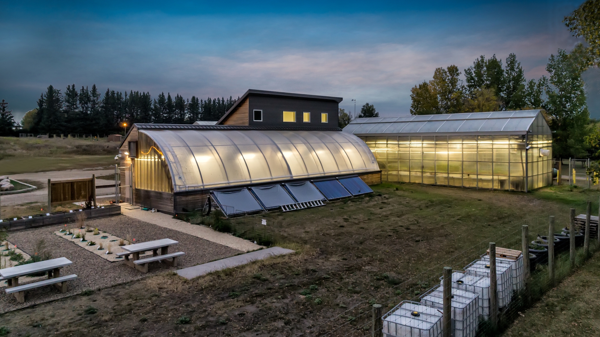 Assiniboine’s existing greenhouse facility at the North Hill campus.