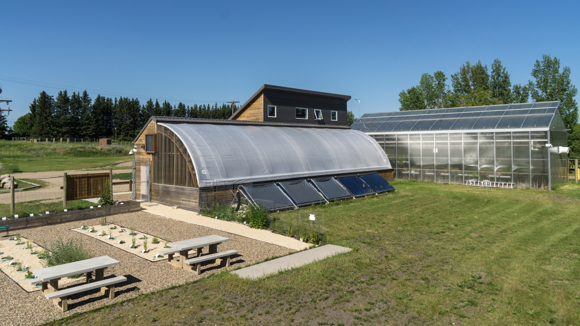 Existing greenhouse at North Hill campus