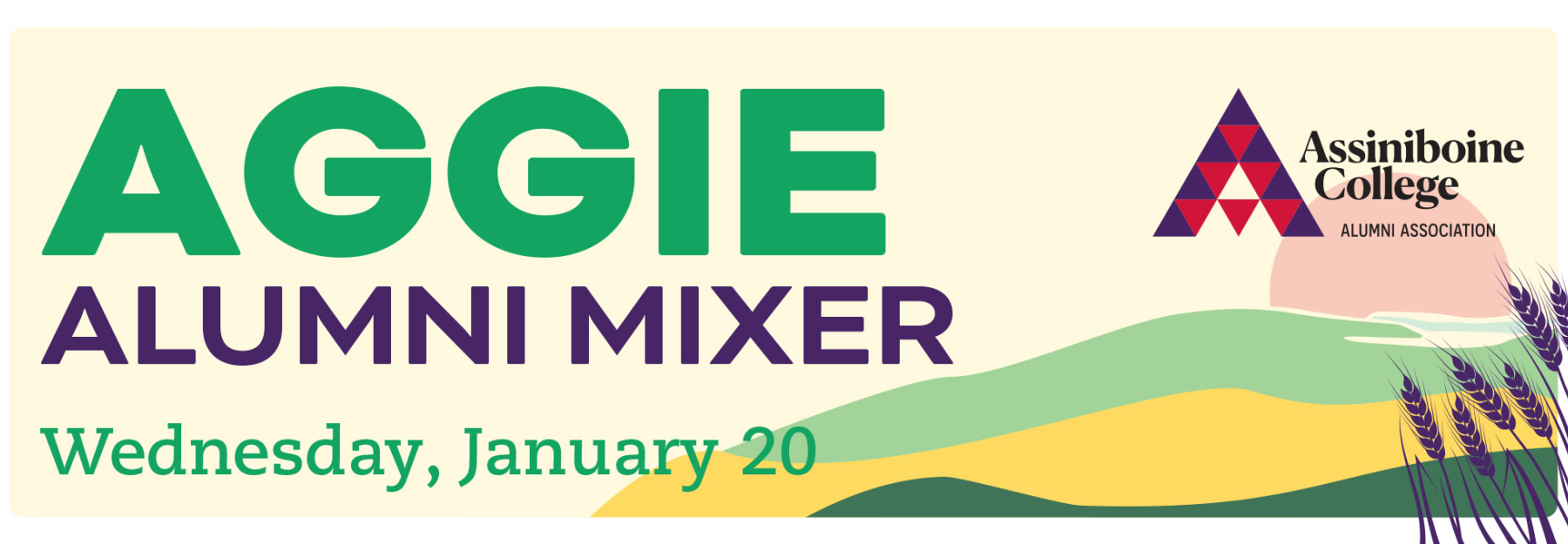 Aggie Alumni Mixer, Wednesday, January 20, 2027